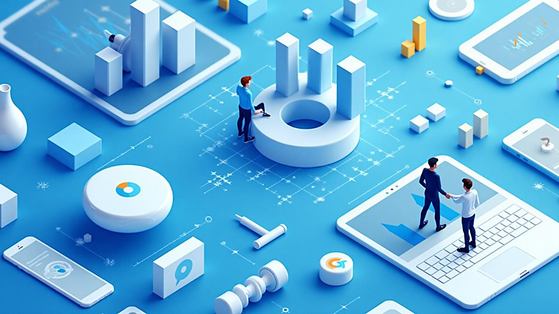 Online learning illustration